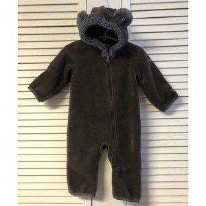 Columbia Size 3-6 M Brown Snowsuit Bunting